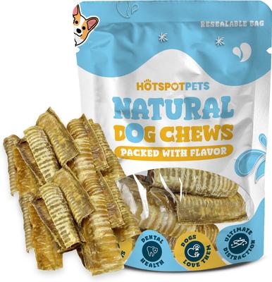 Show full view: HOTSPOT PETS 6-in Split Beef Trachea Dog Chew Treats, 50 count slide 3 of 9