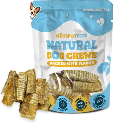 Show full view: HOTSPOT PETS 6-in Split Beef Trachea Dog Chew Treats, 12 count slide 3 of 9