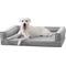 Show in main carousel: ThermaTec Cooling Mod Sofa Memory Foam Orthopedic Dog Bed with Removable Cover, Grey, X-Large slide 3 of 7
