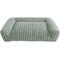 Show in main carousel: Arlee Home & Pet Saddle Sofa Memory Foam Orthopedic Dog Bed with Removable Cover, Sage, Large slide 4 of 7