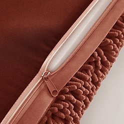 Arlee Home & Pet Slumber Box Ultimate Memory Foam Orthopedic Dog Bed with Removable Cover, Terracotta, Medium slide 2 of 5