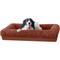Show in main carousel: Arlee Home & Pet Slumber Box Ultimate Memory Foam Orthopedic Dog Bed with Removable Cover, Terracotta, Medium slide 2 of 6