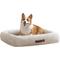 Show in main carousel: Arlee Home & Pet Bumper Box Memory Foam Orthopedic Dog Bed with Removable Cover, Tan, Large slide 2 of 6
