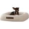 Show in main carousel: Arlee Home & Pet Bumper Box Memory Foam Orthopedic Dog Bed with Removable Cover, Tan, Small slide 3 of 7