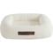 Show in main carousel: Arlee Home & Pet Bumper Box Memory Foam Orthopedic Dog Bed with Removable Cover, Cream, Small slide 3 of 6