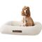 Show in main carousel: Arlee Home & Pet Bumper Box Memory Foam Orthopedic Dog Bed with Removable Cover, Cream, Medium slide 3 of 7