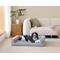 Show in main carousel: ThermaTec Cooling Mod Sofa Memory Foam Orthopedic Dog Bed with Removable Cover, Grey, Large slide 1 of 7