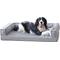 Show in main carousel: ThermaTec Cooling Mod Sofa Memory Foam Orthopedic Dog Bed with Removable Cover, Grey, Large slide 3 of 7