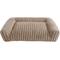 Show in main carousel: Arlee Home & Pet Saddle Sofa Memory Foam Orthopedic Dog Bed with Removable Cover, Tan, Large slide 3 of 6