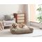 Show in main carousel: Arlee Home & Pet Saddle Sofa Memory Foam Orthopedic Dog Bed with Removable Cover, Tan, Large slide 1 of 6