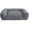 Show in main carousel: Arlee Home & Pet Saddle Sofa Memory Foam Orthopedic Dog Bed with Removable Cover, Grey, Medium slide 3 of 6