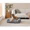 Show in main carousel: Arlee Home & Pet Saddle Sofa Memory Foam Orthopedic Dog Bed with Removable Cover, Grey, Medium slide 1 of 6