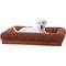 Show in main carousel: Arlee Home & Pet Slumber Box Ultimate Memory Foam Orthopedic Dog Bed with Removable Cover, Terracotta, Large slide 2 of 6