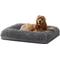 Show in main carousel: Arlee Home & Pet Slumber Box Ultimate Memory Foam Orthopedic Dog Bed with Removable Cover, Grey, Small slide 2 of 6