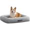 Show in main carousel: Arlee Home & Pet Bumper Box Memory Foam Orthopedic Dog Bed with Removable Cover, Grey, Large slide 2 of 6