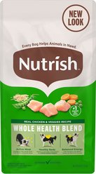 Nutrish Whole Health Blend Real Chicken & Veggies Recipe Dry Dog Food, 6-lb bag