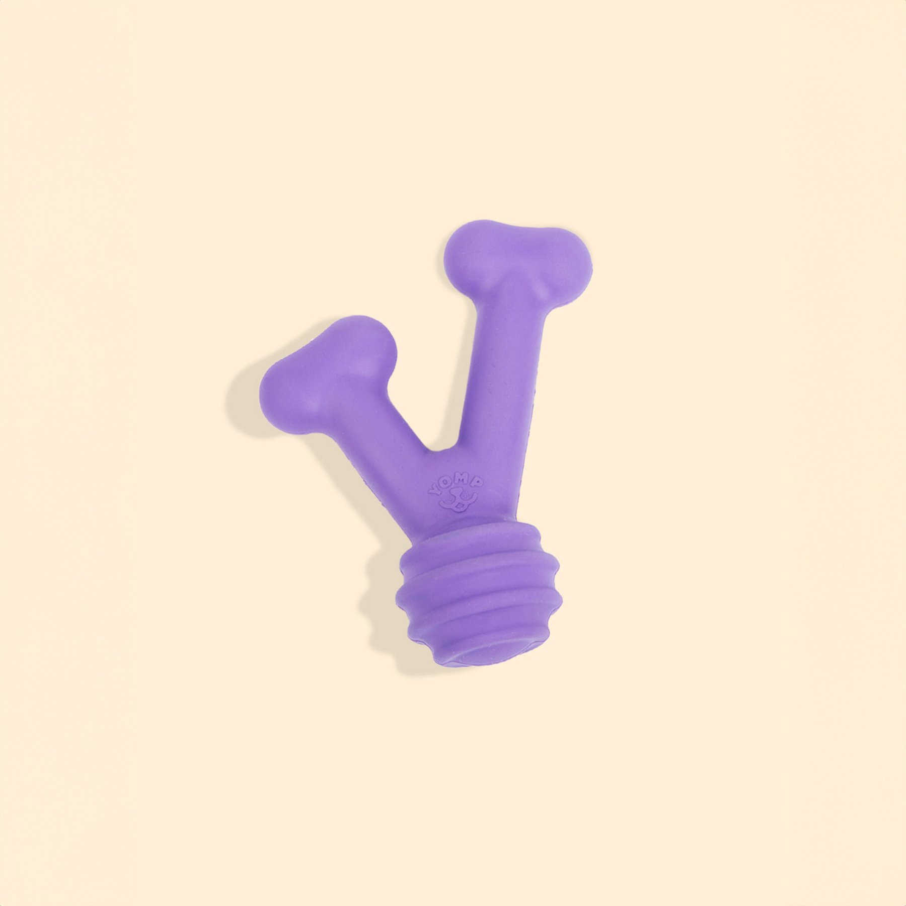 Yomp FunnyBone MAX Tough Dog Chew Toy, Beef Flavor