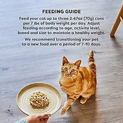 Applaws Vitality Chicken & Seafood Variety Pack Grain-Free Bits in Broth Wet Cat Food, 2.47-oz can, case of 5 slide 2 of 6
