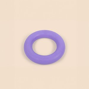 Yomp Super Loop Max Tough Dog Chew Toy, Purple, Beef Flavor