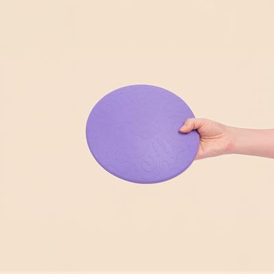 Show full view: Yomp FetchFlyer MAX Tough Dog Chew Toy, Purple, Beef Flavor slide 3 of 4