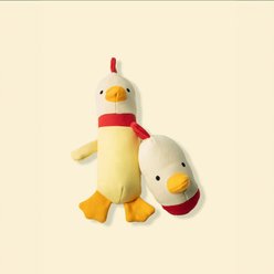 Yomp Clucky Set Plush Dog Toy