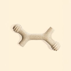 Yomp Barkin' Bone Tough Dog Chew Toy, Beige, Beef Flavor slide 2 of 4