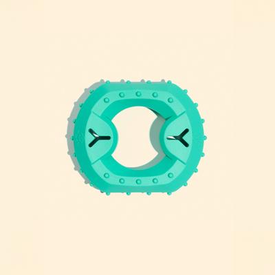 Show full view: Yomp ChillChew Dog Chew Toy, Teal slide 3 of 5