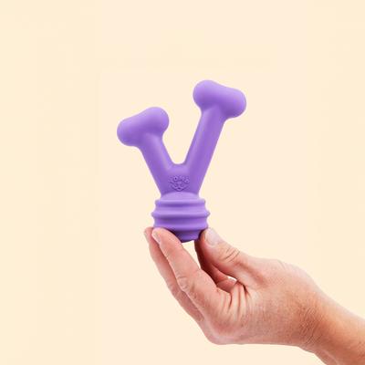 Show full view: Yomp FunnyBone MAX Tough Dog Chew Toy, Beef Flavor slide 4 of 5