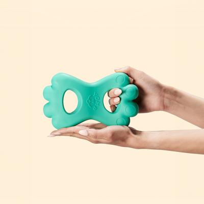 Show full view: Yomp TugPup Dog Chew Toy, Teal slide 4 of 5