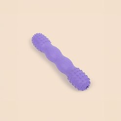 Yomp ToothBuddy MAX Tough Dog Chew Toy, Purple, Beef Flavor