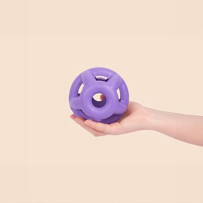 Show full view: Yomp Heli Ring Max Tough Dog Chew Toy, Purple, Beef Flavor slide 3 of 5