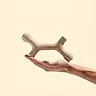Show in main carousel: Yomp Barkin' Bone Tough Dog Chew Toy, Beige, Beef Flavor slide 3 of 4