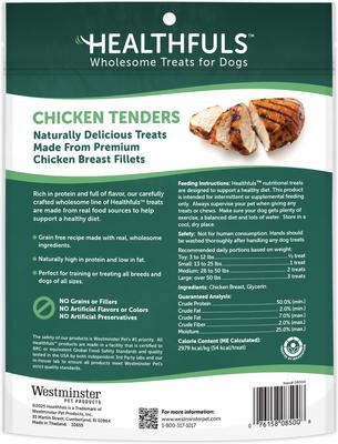 Show full view: Healthfuls Chicken Tenders Dog Treats, 11-oz bag, bundle of 2 slide 3 of 8