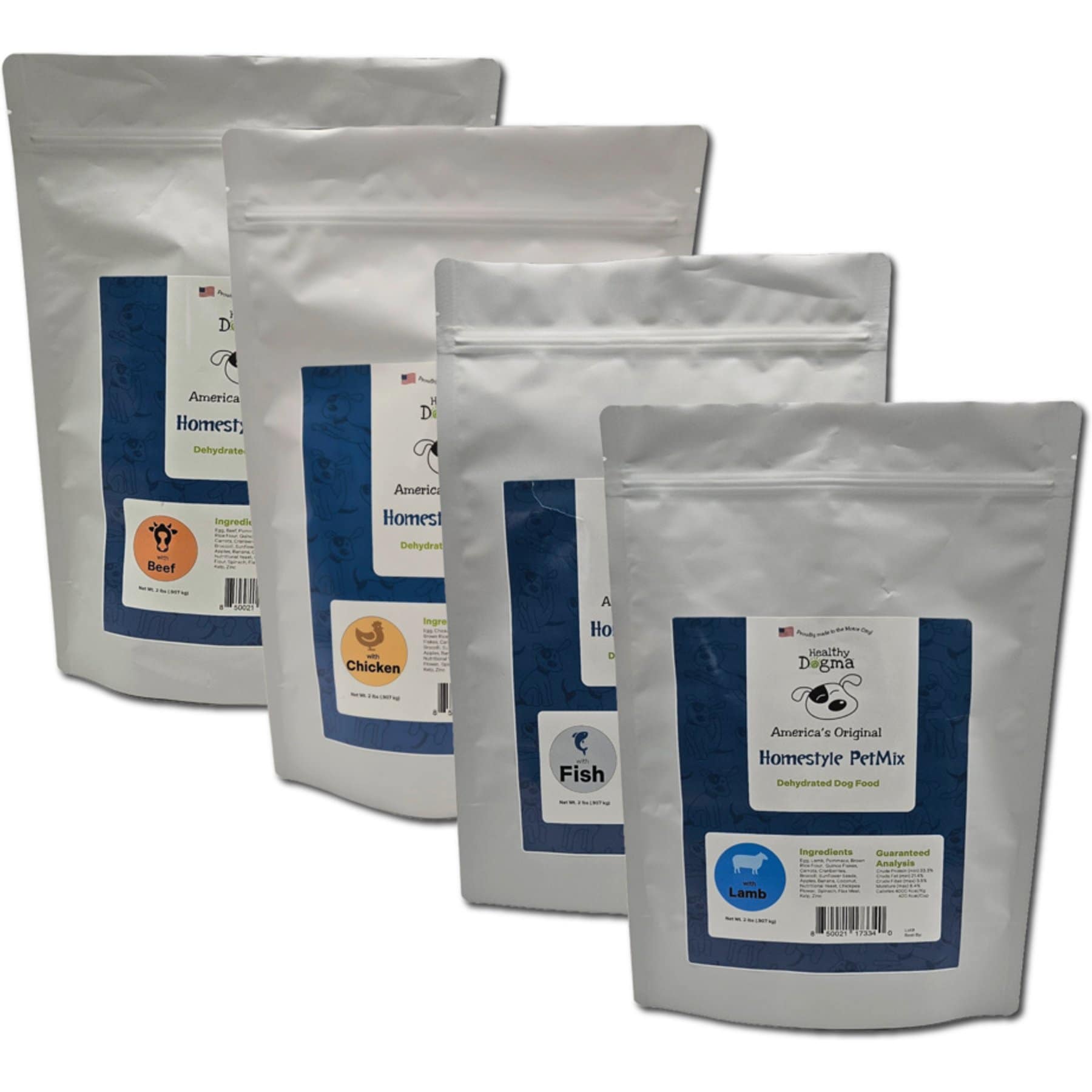 Healthy Dogma Homestyle PetMix Lamb Dehydrated Dog Food, 2-lb bag
