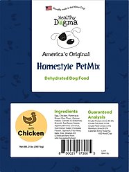 Healthy Dogma Homestyle PetMix Chicken Dehydrated Dog Food, 2-lb bag slide 2 of 4