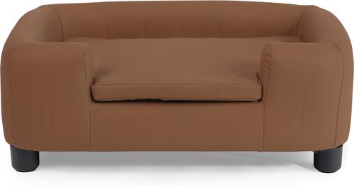Show full view: RYPetmia Modern Elevated Dog Sofa Bed, Brown, Large slide 2 of 10
