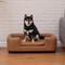Show in main carousel: RYPetmia Modern Elevated Dog Sofa Bed, Brown, Large slide 1 of 10