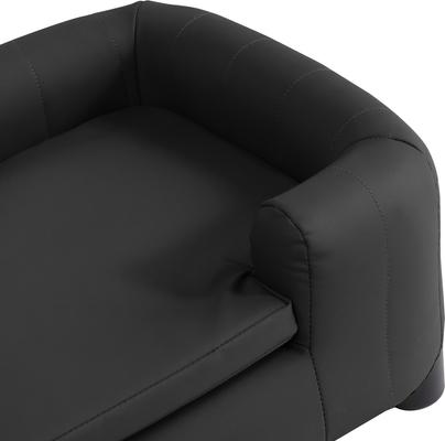 Show full view: RYPetmia Modern Elevated Dog Sofa Bed, Black, Large slide 5 of 10