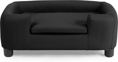 Show full view: RYPetmia Modern Elevated Dog Sofa Bed, Black, Large slide 4 of 10
