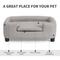 Show in main carousel: RYPetmia Modern Elevated Dog Sofa Bed, Grey, Small slide 7 of 10
