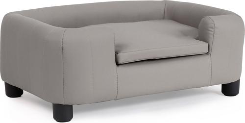 Show full view: RYPetmia Modern Elevated Dog Sofa Bed, Grey, Small slide 4 of 10