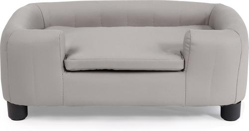 Show full view: RYPetmia Modern Elevated Dog Sofa Bed, Grey, Large slide 2 of 10