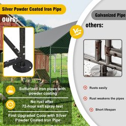 Wisfor 9-ft Walk-in Chicken Coop, X-Large slide 2 of 9