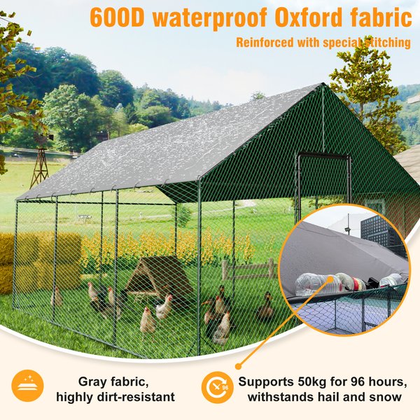 Wisfor 9-ft Walk-in Chicken Coop