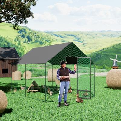 Show full view: Wisfor 9-ft Walk-in Chicken Coop, X-Large slide 3 of 10