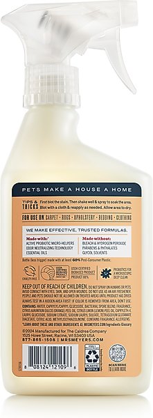 Show full view: Mrs. Meyer's Pet Stain & Odor Fighter, Orange Blossom, 16-fl oz bottle slide 2 of 10