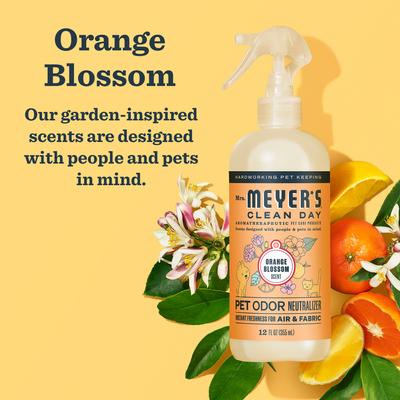 Show full view: Mrs. Meyer's Pet Odor Neutralizer, Orange Blossom, 12-fl oz bottle slide 6 of 11