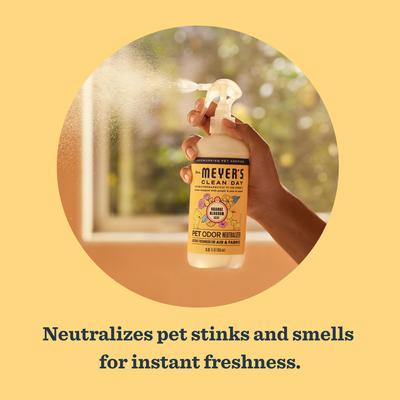 Show full view: Mrs. Meyer's Pet Odor Neutralizer, Orange Blossom, 12-fl oz bottle slide 4 of 11
