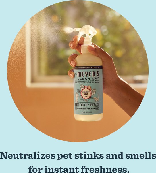 Show full view: Mrs. Meyer's Pet Odor Neutralizer, Coconut Leaf, 12-fl oz bottle slide 3 of 10