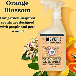 Mrs. Meyer's Multi-Surface Cleaner, Orange Blossom, 16-fl oz bottle